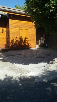 Amenagement exterieure terrassement travaux du sol Savine